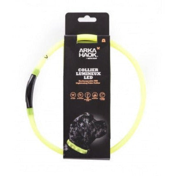 Arka Haok - Collier LED Plat Lumineux pour chiens Arka Haok by
