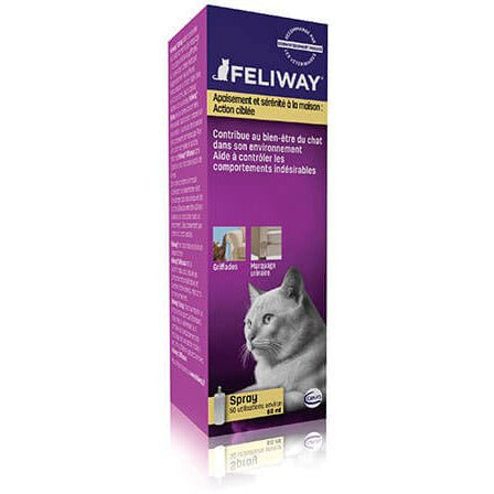 Feliway - Classic Spray Aérosol - Phéromones D'Apaisement Émotionnel Pour  Chats - 